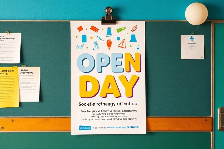 A4 Poster - Open Day